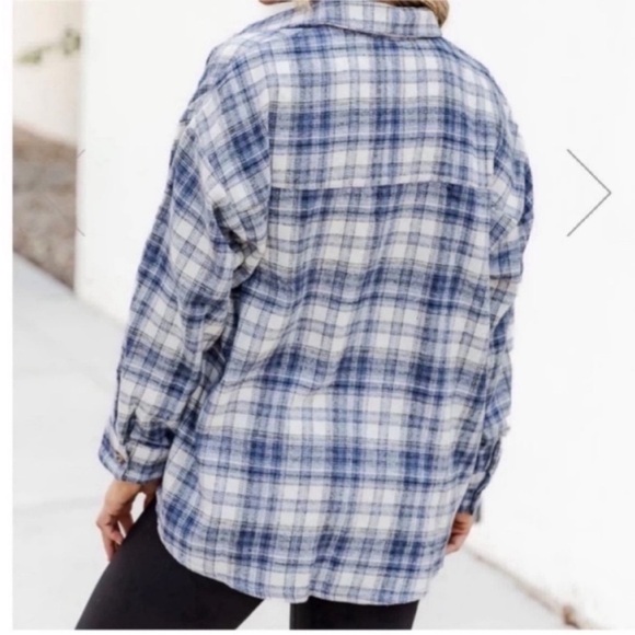 NEW in bag Pink Lily Meet You Outside Shacket. - Picture 2 of 10